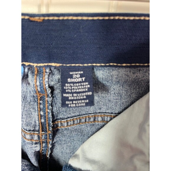 Westport Women's Size 20 Cropped Stretch Wast Denim Jeans - Picture 6 of 8